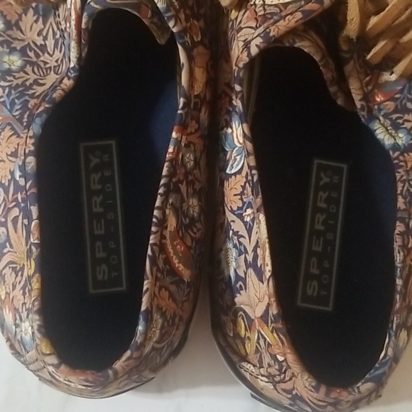Sperry Top-Sider Seacoast Liberty Floral Print 6.5 - Picture 5 of 9